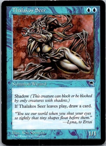 Thalakos Seer C TMP #94 LP MTG Magic
