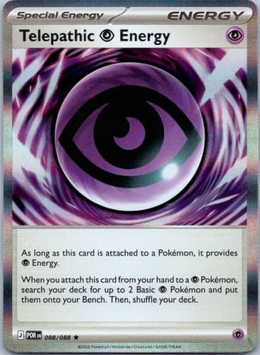 Telepathic Psychic Energy Rare ME03: Perfect Order 088/088 NM