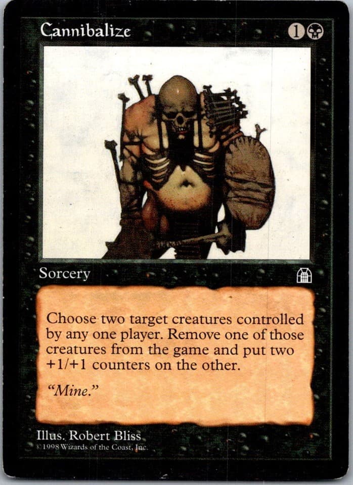 Cannibalize C STH # LP MTG Magic