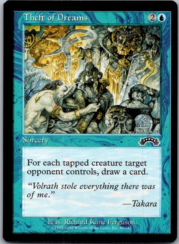 Theft of Dreams C EXO #49 LP MTG Magic