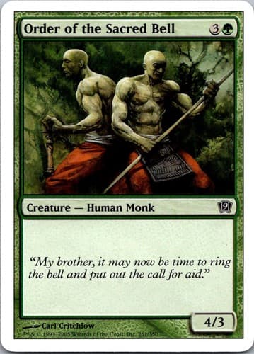 Order of the Sacred Bell C CHK #232 NM MTG Magic