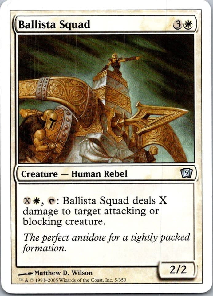 Ballista Squad U 9ED #5 LP MTG Magic