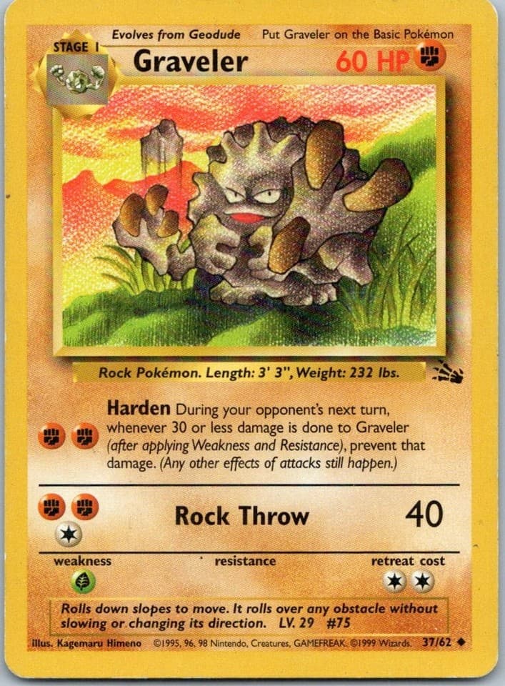 Graveler Uncommon Legendary Collection 044/110 NM