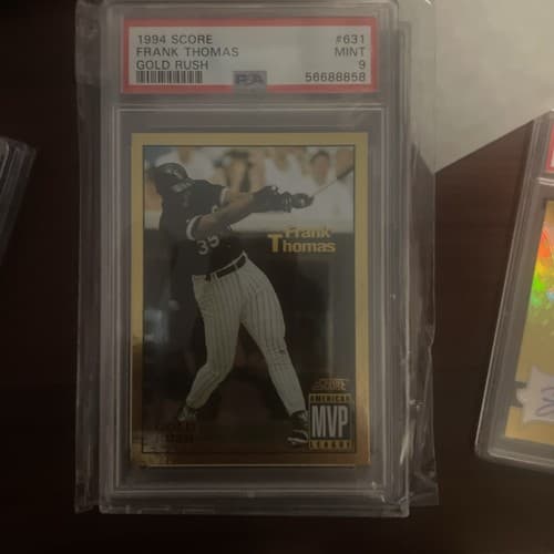 PSA 9 Frank Thomas - 1994 Score Gold Rush