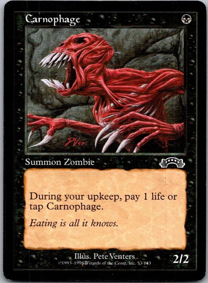 Carnophage C EXO #53 NM MTG Magic