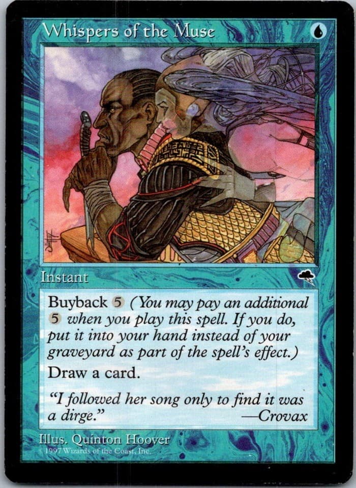Whispers of the Muse S TSB #35 LP MTG Magic