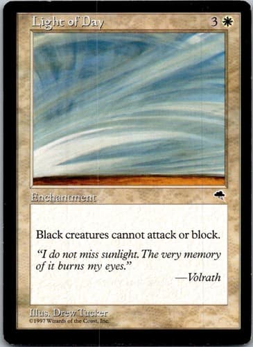 Light of Day U TMP #27 LP MTG Magic