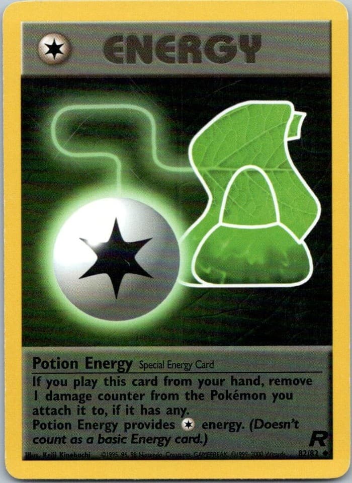 Potion Energy Uncommon Team Rocket 82/82 NM