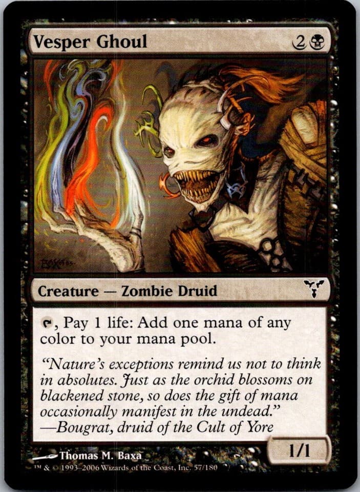 Vesper Ghoul C DIS #57 LP MTG Magic