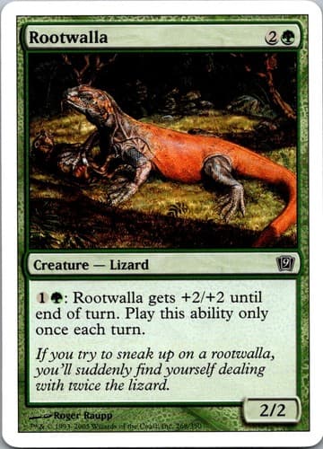 Rootwalla C 9ED #268 NM MTG Magic