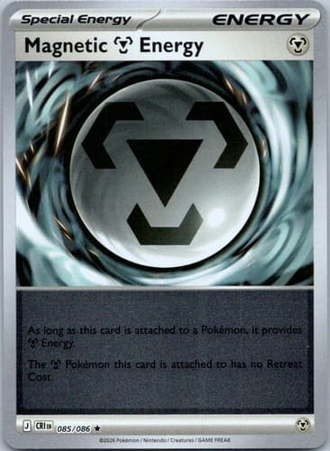 Magnetic M Energy Rare ME04: Chaos Rising 085/086 NM