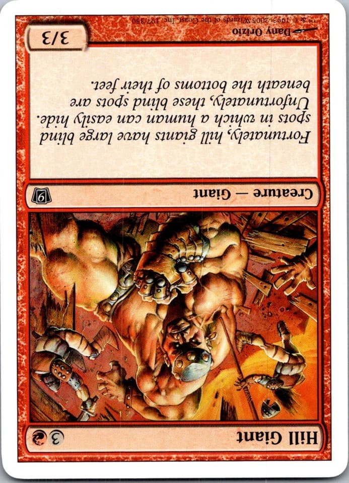 Hill Giant (Spanish) - "Gigante de las colinas" C PS11 #110 LP MTG Magic