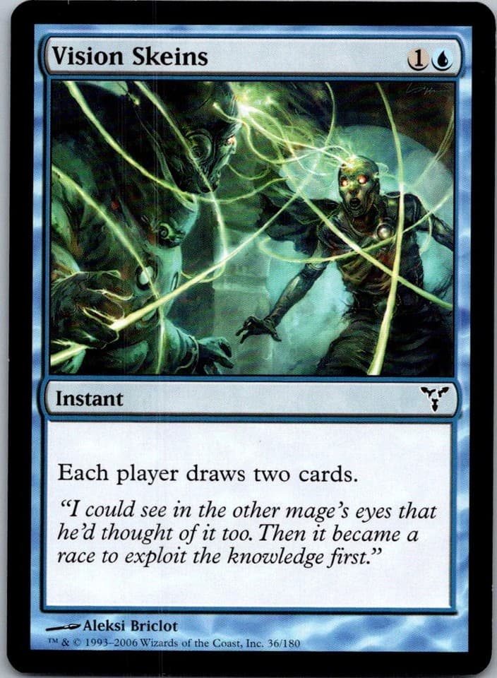 Vision Skeins U C13 #65 LP MTG Magic