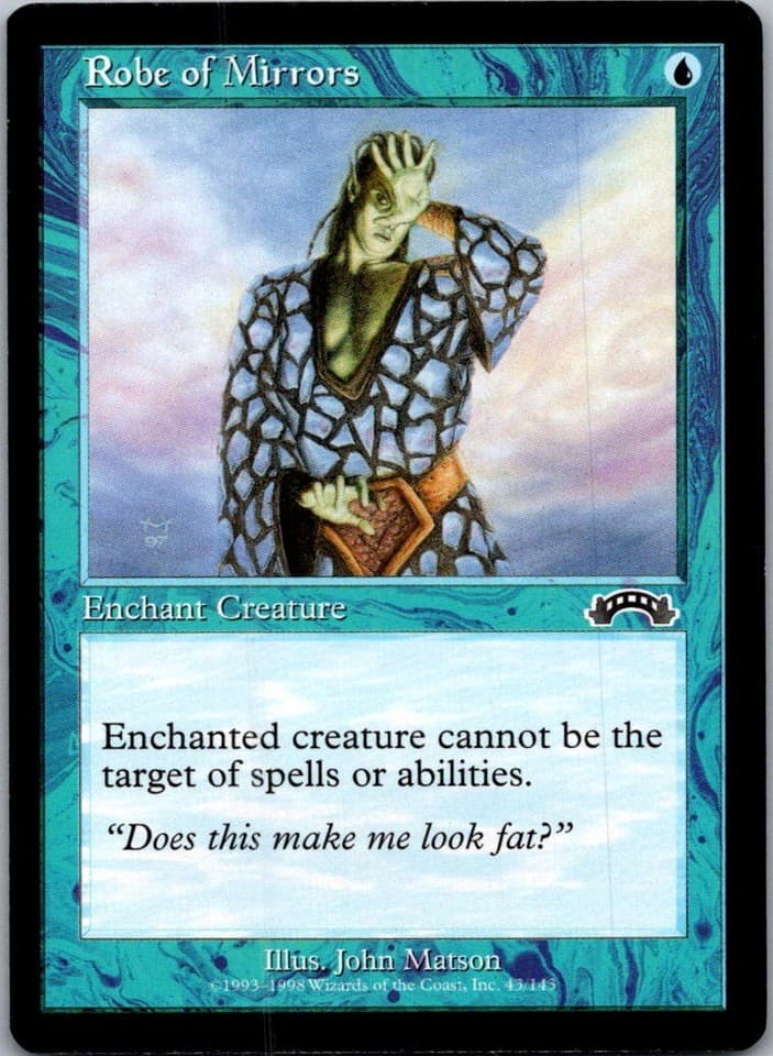Robe of Mirrors C EXO #43 LP MTG Magic