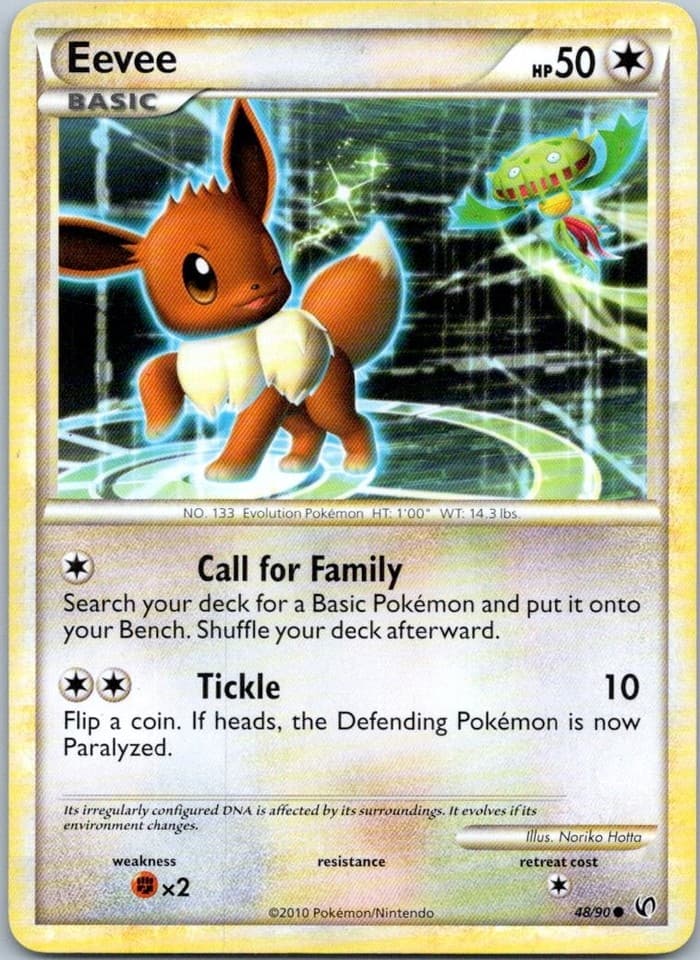 Eevee (48) Common Undaunted 48/90 NM
