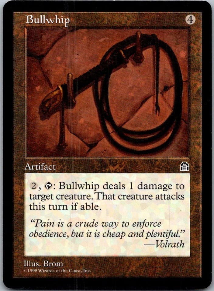 Bullwhip U STH # LP MTG Magic