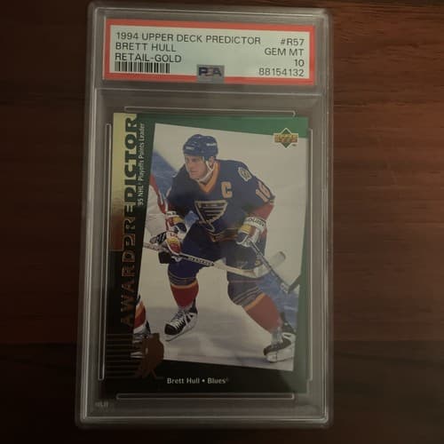 1994 - 95 Upper Deck - Predictor Retail Brett Hull #R57