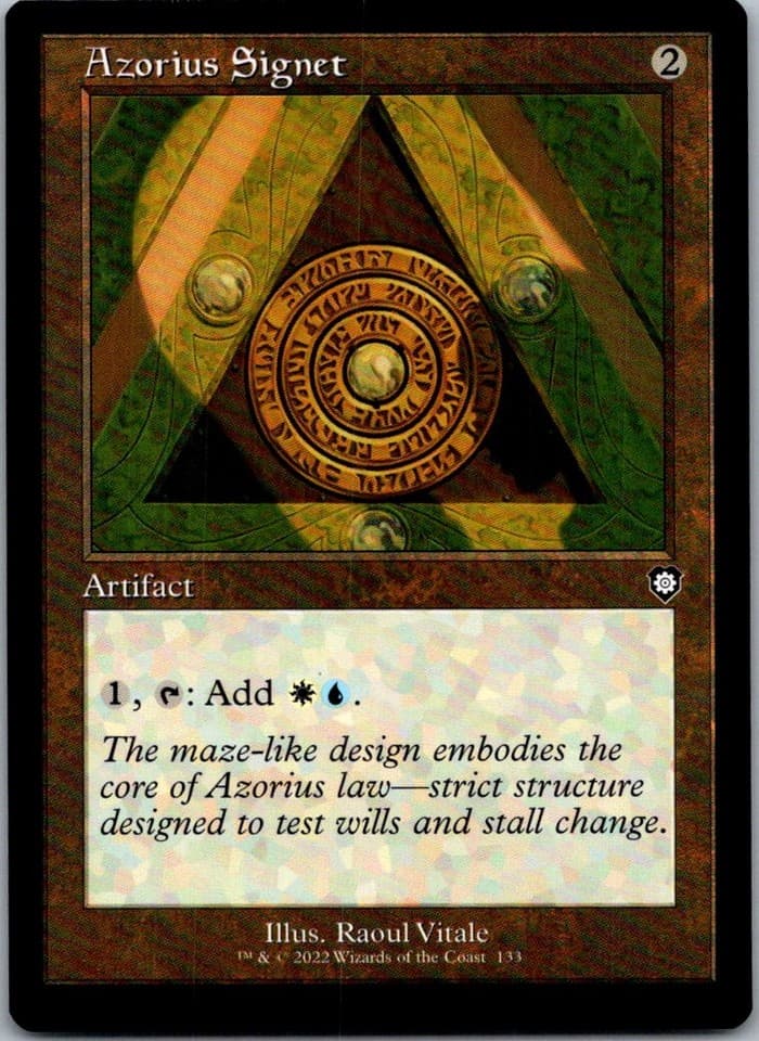 Azorius Signet (Retro Frame) U BRC #133 NM MTG Magic