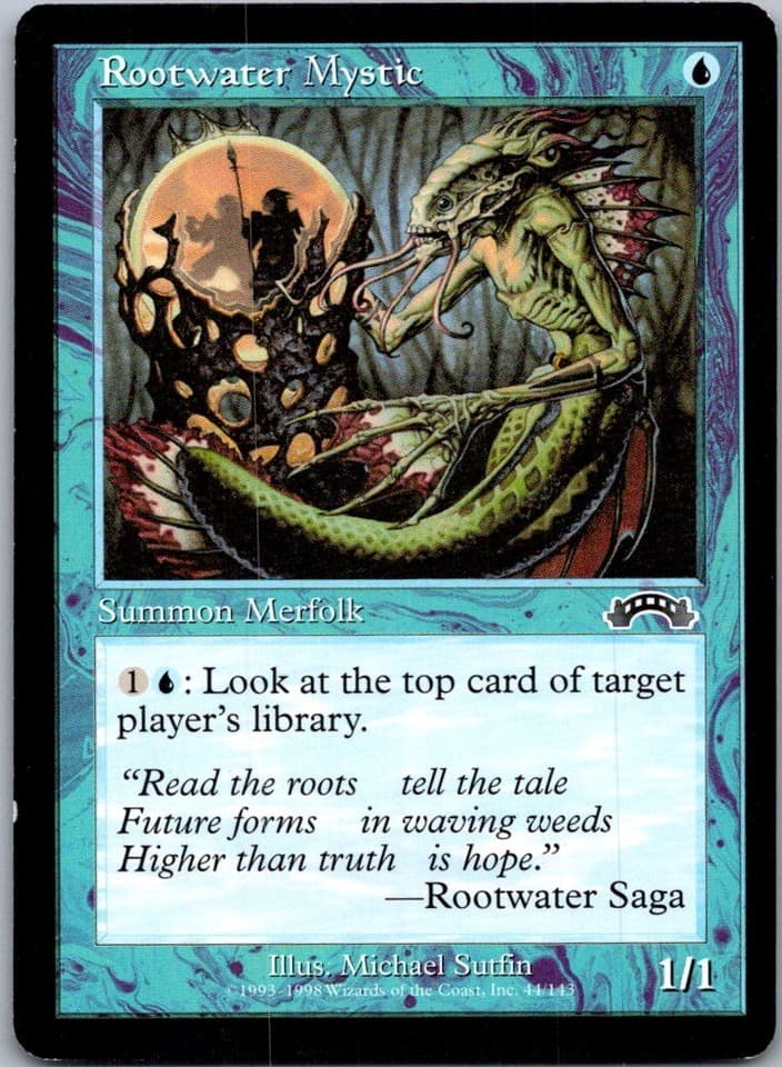 Rootwater Mystic C EXO #44 LP MTG Magic