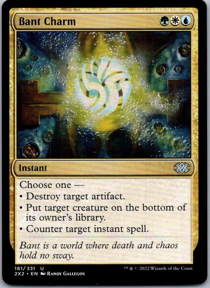 Bant Charm U 2X2 #181 NM MTG Magic