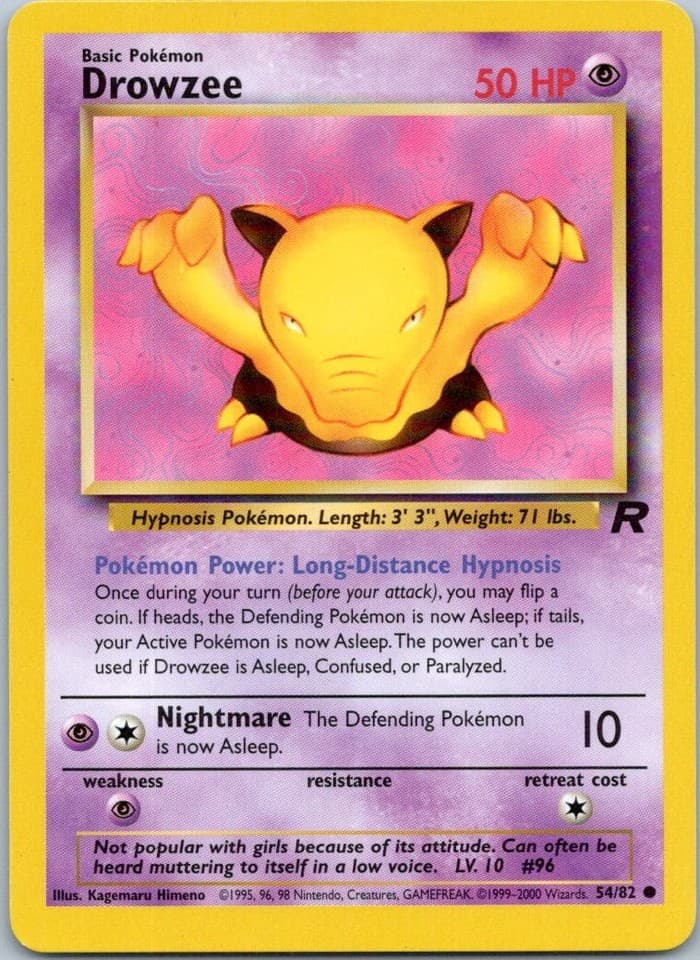 Drowzee Common Legendary Collection 073/110 NM