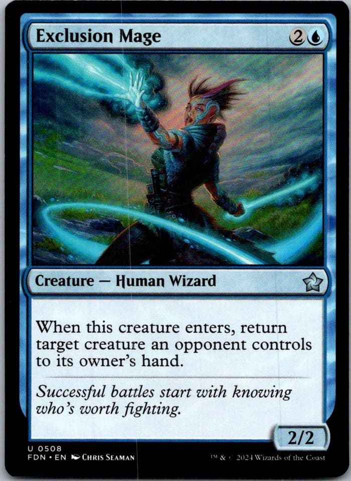 Exclusion Mage U M19 #55 LP MTG Magic