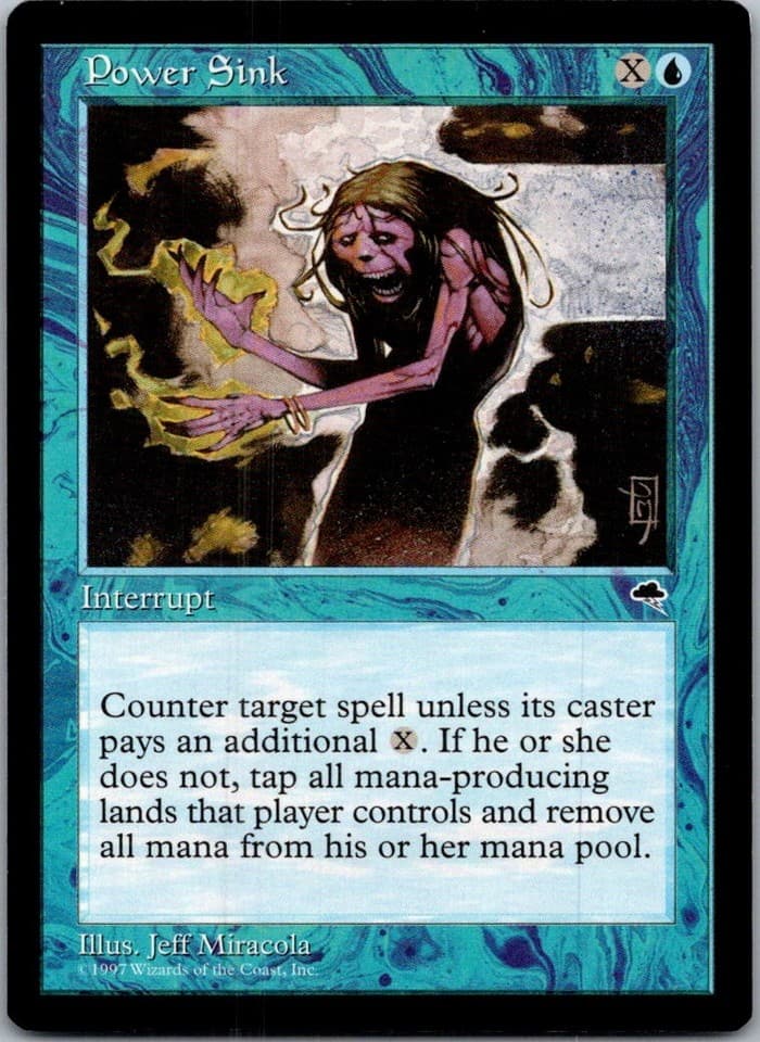 Power Sink C TMP #78 LP MTG Magic