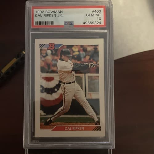 PSA 10 1992 Bowman #400 CAL RIPKEN JR. Orioles (POP 158)