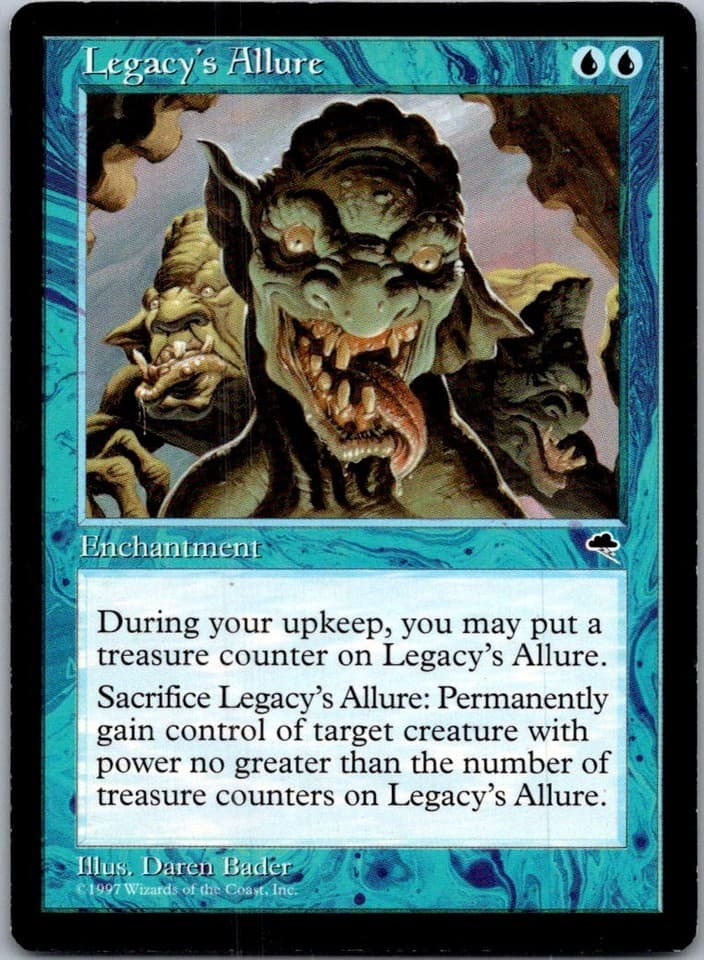Legacy's Allure U TMP #71 LP MTG Magic
