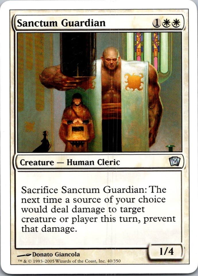 Sanctum Guardian (Italian) - "Guardiano del Santuario" U PSAL #G51 NM MTG Magic
