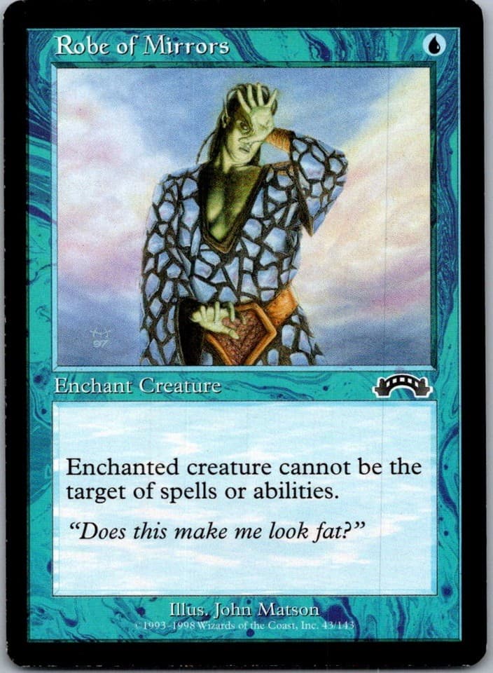 Robe of Mirrors C EXO #43 LP MTG Magic