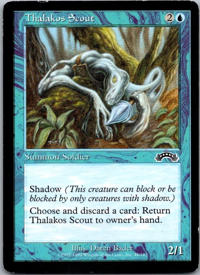 Thalakos Scout C EXO #48 NM MTG Magic