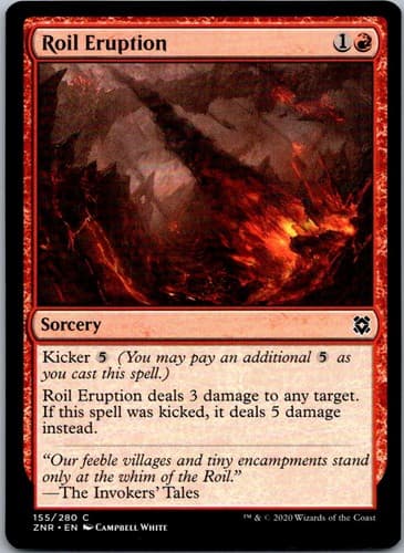 Roil Eruption C J25 #592 NM MTG Magic