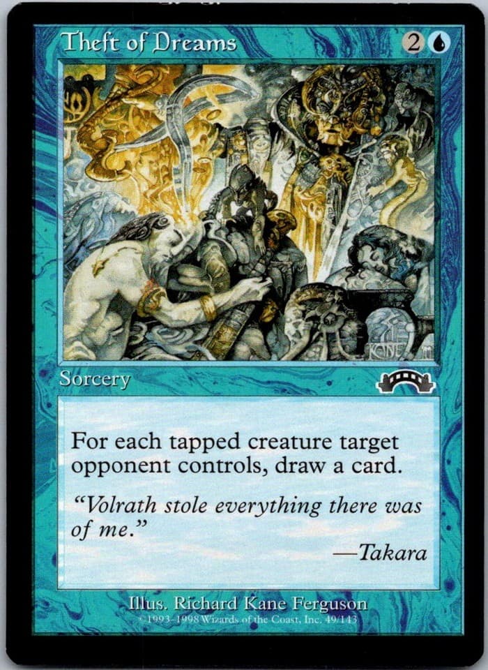 Theft of Dreams C EXO #49 LP MTG Magic