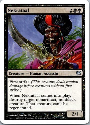 Nekrataal U 8ED #149 NM MTG Magic