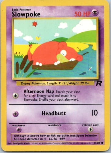 Slowpoke Common Team Rocket 67/82 NM