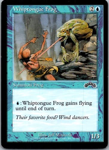 Whiptongue Frog C EXO #52 LP MTG Magic