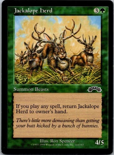 Jackalope Herd C EXO #111 LP MTG Magic