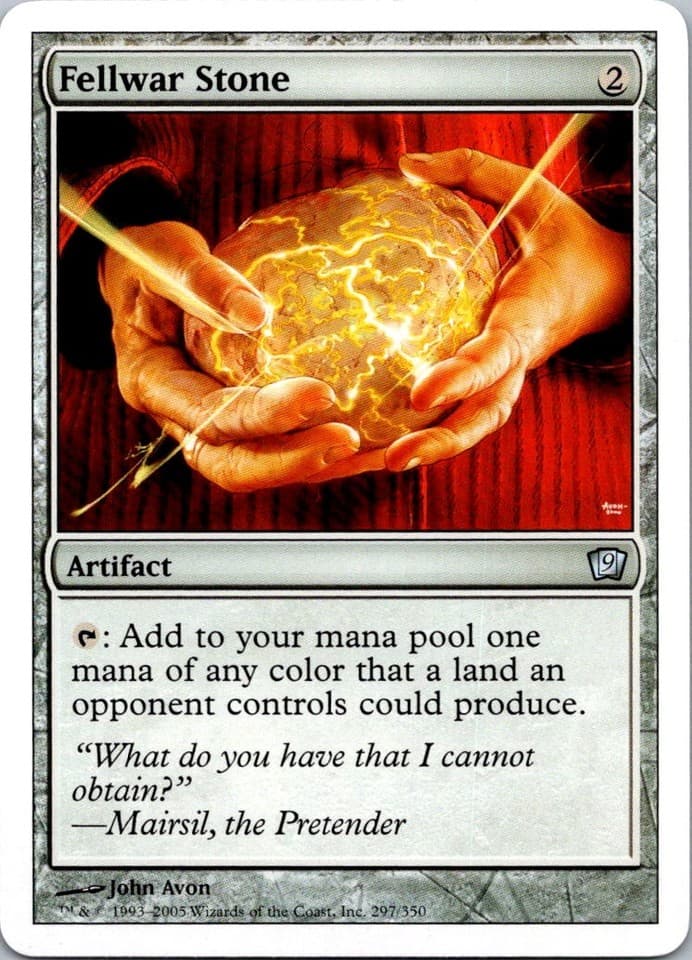 Fellwar Stone U 9ED #297 NM MTG Magic