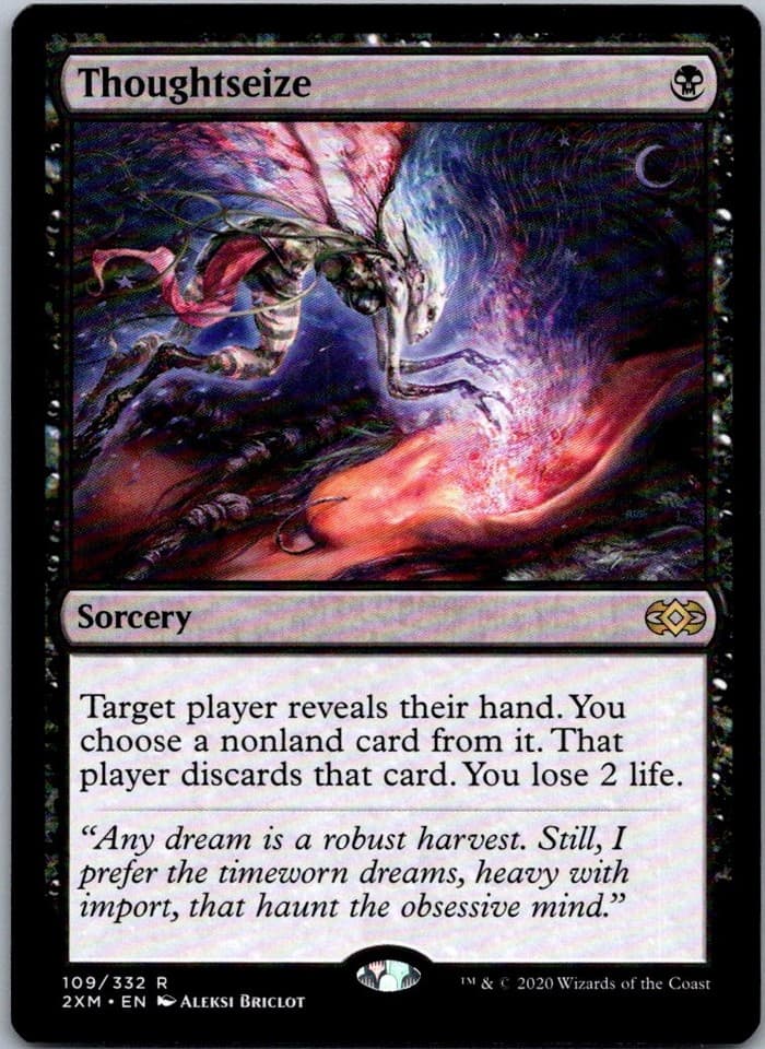 Thoughtseize R 2XM #109 NM MTG Magic