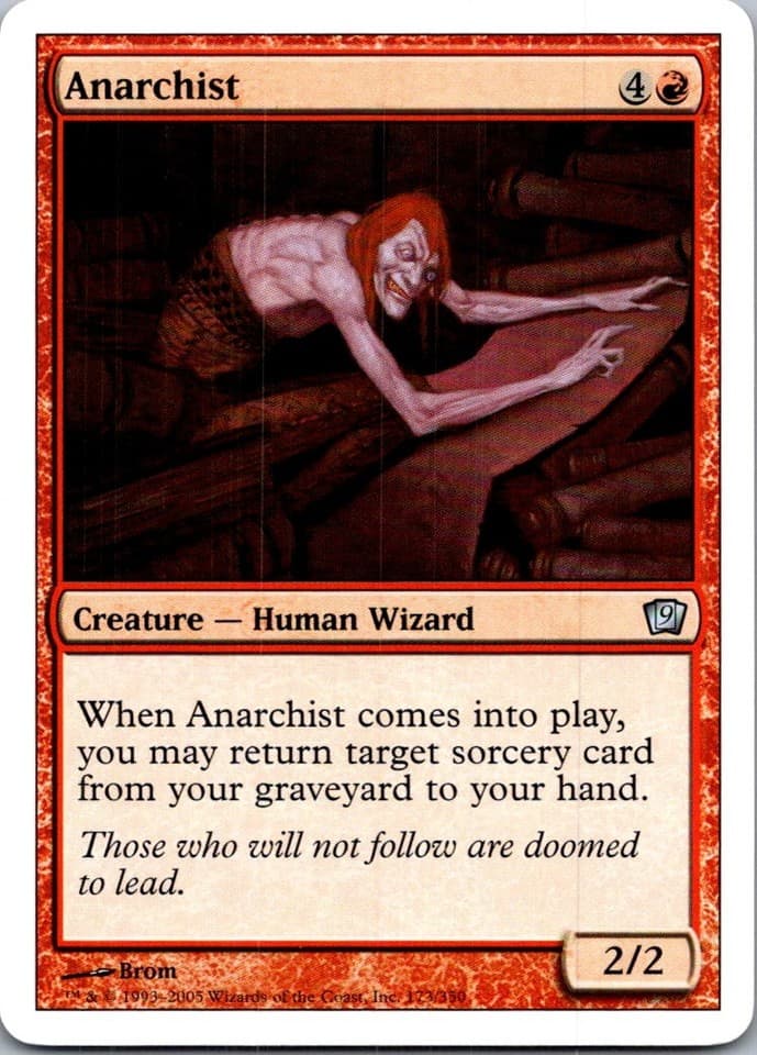 Anarchist U 9ED #173 LP MTG Magic