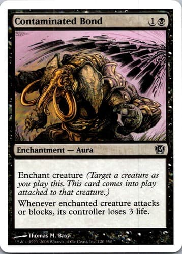 Contaminated Bond C 9ED #120 LP MTG Magic