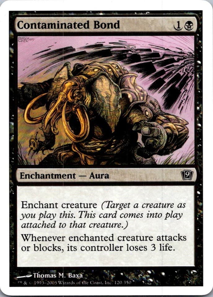 Contaminated Bond C 9ED #120 LP MTG Magic