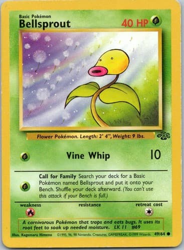 Bellsprout Common Base Set 2 066/130 NM