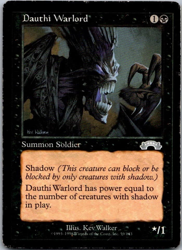 Dauthi Warlord U EXO #59 LP MTG Magic
