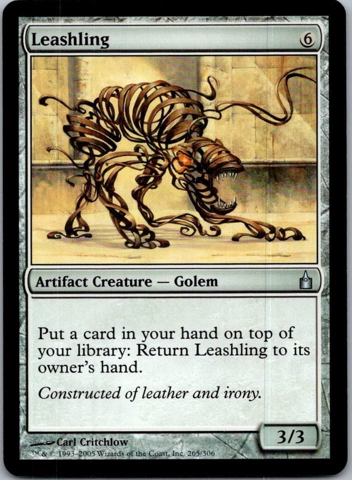 Leashling U RAV #265 LP MTG Magic