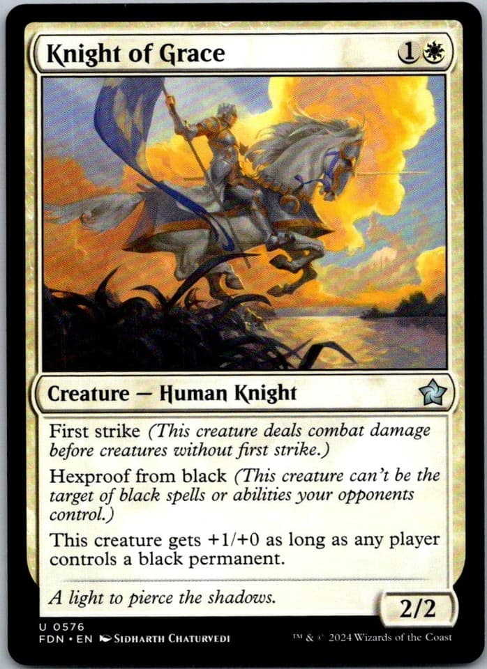 Knight of Grace U DOM #23 NM MTG Magic