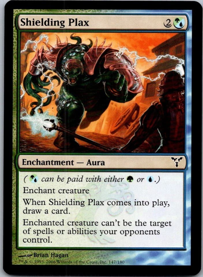 Shielding Plax C DIS #147 LP MTG Magic