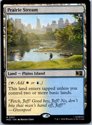 Prairie Stream R Commander: Marvel Super Heroes 257 NM