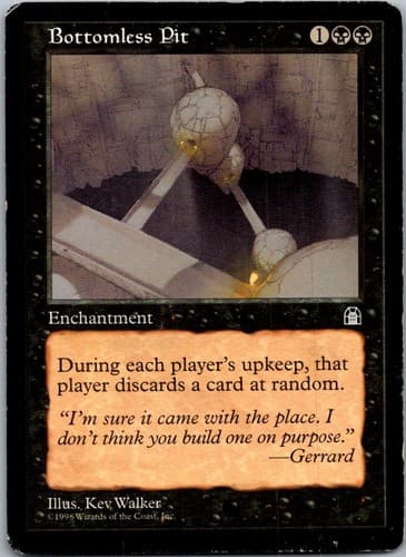 Bottomless Pit U STH # LP MTG Magic